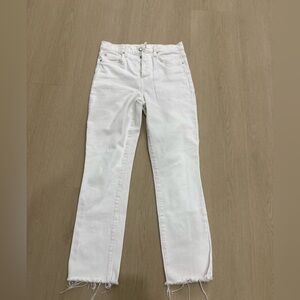 Frank &  Eileen Everyday Straight Leg White Cork Jeans size 27